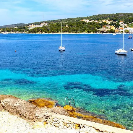 Mediterranean Summer House Vila Hvar Town